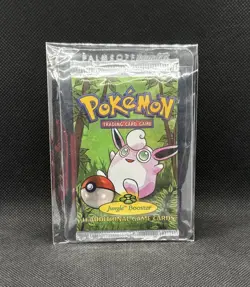 Jungle Wigglytuff Pokemon Trading Card WOTC TCG Booster Pack Sealed Heavy 21g* - Image 1
