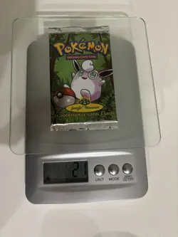 Jungle Wigglytuff Pokemon Trading Card WOTC TCG Booster Pack Sealed Heavy 21g* - Image 3
