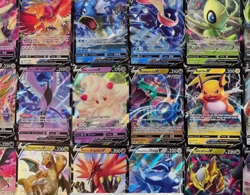 Pokemon Card Lot 100 Official TCG Cards Ultra Rare Included EX GX V MEGA + HOLOS - Image 5