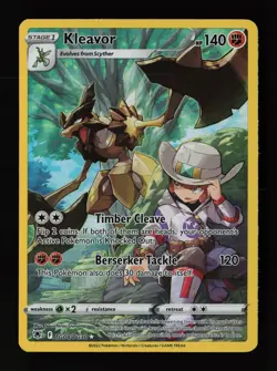 Kleavor TG08/TG30 SWSH10: Astral Radiance Trainer Gallery Pokemon Card - Image 1