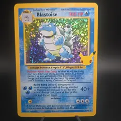 Pokemon TCG Blastoise Holo Rare Card 2/102 Celebrations Classic Collection - Image 1