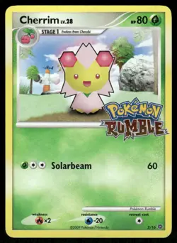 Pokemon Cards Cherrim 2/16 Pokemon Rumble LP - Image 1