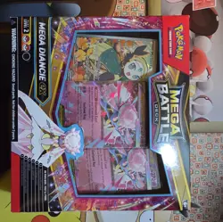 Pokemon Mega Battle Deck: Mega Diancie ex Deck Foil Cards Box - Image 1