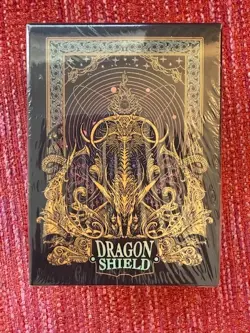 MTG MagicCon Las Vegas 2026 Dragon Sheild Eryndrax 100 Matte Black Card Sleeves - Image 1