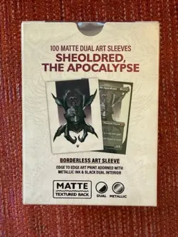 MTG MagicCon Las Vegas 2026 Dragon Sheild Sheoldred 100 Matte Black Card Sleeves - Image 2
