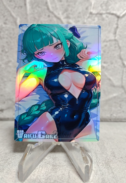 Libanne Trading Card Waifu Goddess Story Girl holo Karte Full Art - Image 1