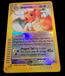 Pokemon Dragonite Reverse Holo Rare Expedition Card 043/165 VINTAGE LP - Image 3