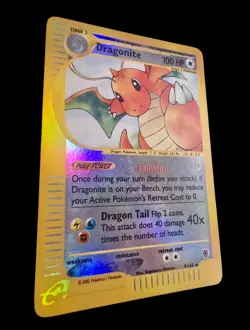 Pokemon Dragonite Reverse Holo Rare Expedition Card 043/165 VINTAGE LP - Image 5