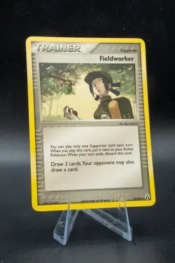 Pokemon Card - Fieldworker Legend Maker 73/92 Non Holo Light Play Condition LP + - Image 1