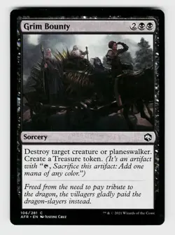 MTG, The List Reprints, Grim Bounty, regular, No.106/281, C - Image 1