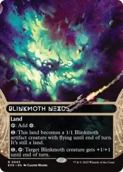 ~ Blinkmoth Nexus (0003) (Borderless) ~ NM ~ Stellar Sights ~ MTG ~ - Image 1