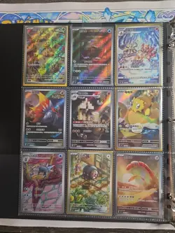 180 Pokemon Card Lot V VMAX EX Full Art Holo Rare NM SR HR Binder Collection - Image 2