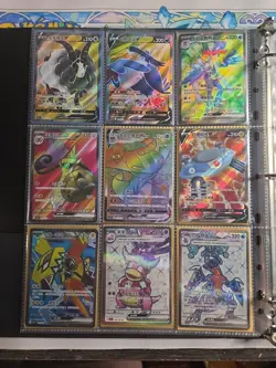 180 Pokemon Card Lot V VMAX EX Full Art Holo Rare NM SR HR Binder Collection - Image 4