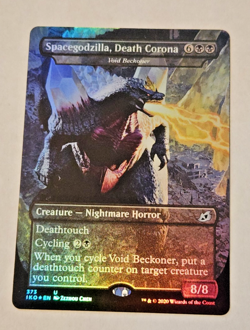 Spacegodzilla, Death Corona FOIL Card ( #373 Ikoria: Lair of Behemoths MTG ) - Image 1