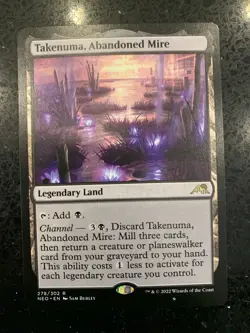 Takenuma, Abandoned Mire ~ Kamigawa: Neon Dynasty [ NM ] [ Magic MTG ] - Image 1