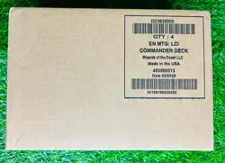 MTG Lost Caverns of Ixalan Commander Deck Display Case Sealed 4 Decks - Image 1
