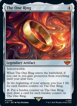 The One Ring : The Lord of the Rings: Tales of Middle-Earth. Non Foil #246 Mint - Image 1