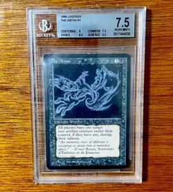 Magic: The Gathering The Abyss Legends 1994 Near Mint+ BGS 7.5 - Image 1