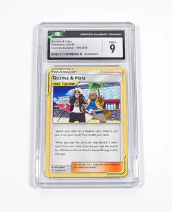 2019 Pokemon Guzma & Hala Cosmic Eclipse 193/236 CGC 9 - Image 1