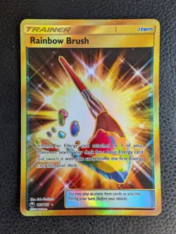 Rainbow Brush - 182/168 Celestial Storm (Pokemon) Golden Hyper Rare - Image 1