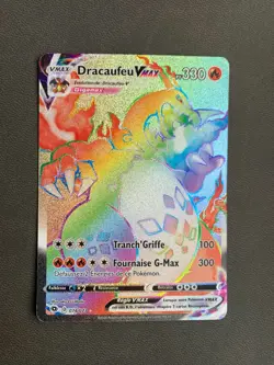 Carte Pokemon : Dracaufeu Vmax 074/073 La Voie du Maitre Francais - Image 1