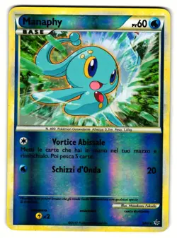 Manaphy - Reverse Holo Rare Unleashed 2010 Pokemon TCG 3/95 - Image 1