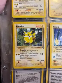 Italian Pikachu 60/64 Pokemon Jungle 1999 WOTC Vintage - Image 1