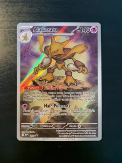 Carte Pokemon : Alakazam MEP 009 Promo Mega Evolution Francaise NEUF - Image 1