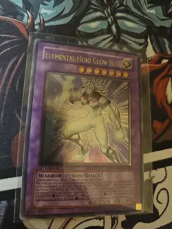 Elemental Hero Glow Neos - STON-EN036 - Ultimate Rare - 1st Edition - Yugioh - Image 1