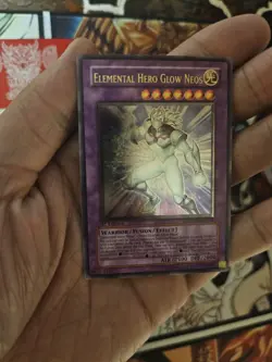 Elemental Hero Glow Neos - STON-EN036 - Ultimate Rare - 1st Edition - Yugioh - Image 2