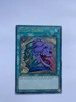 Yugioh RA01-EN056 Pot of Desires - Ultra Rare - Image 1
