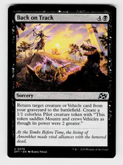 MTG, Aetherdrift, Back on Track, regular, No.76, U - Image 1