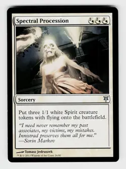 MTG, Duel Decks: Sorin vs. Tibalt, Spectral Procession, regular, No.26, U - Image 1