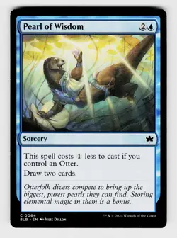 MTG, Bloomburrow, Pearl of Wisdom, regular, No.64, C - Image 1