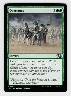 MTG, Foundations Jumpstart, Overcome, regular, No.696, U - Image 1