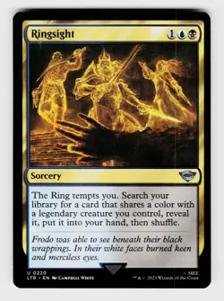 MTG, Universes Beyond: The Lord of the Rings: Tales of Middle-earth, Ringsight, - Image 1