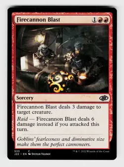 MTG, Jumpstart 2022, Firecannon Blast, regular, No.533, C - Image 1