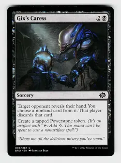 MTG, The Brothers' War, Gix's Caress, regular, No.96, C - Image 1