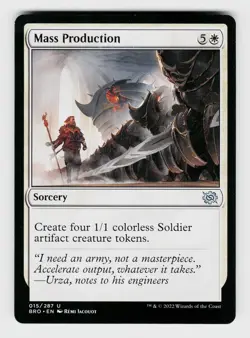 MTG, The Brothers' War, Mass Production, regular, No.15, U - Image 1
