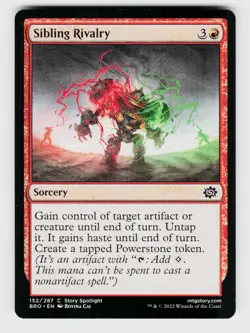 MTG, The Brothers' War, Sibling Rivalry, regular, No.152, C - Image 1