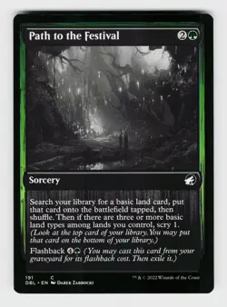 MTG, Innistrad: Double Feature, Path to the Festival, regular, No.191, C - Image 1
