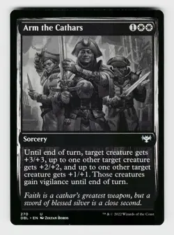 MTG, Innistrad: Double Feature, Arm the Cathars, regular, No.270, U - Image 1