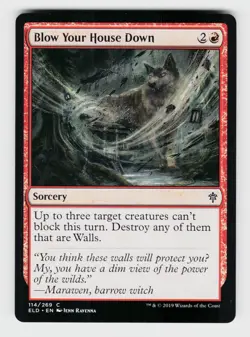MTG, The List Reprints, Blow Your House Down, regular, No.114, C - Image 1