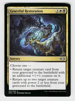 MTG, Modern Horizons 2, Graceful Restoration, regular, No.201, U - Image 1