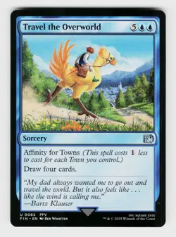 MTG, FINAL FANTASY, Travel the Overworld, regular, No.82, U - Image 1