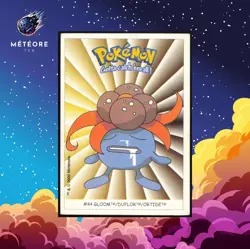 Carte Pokemon Ortide / Gloom 44 Sticker Dunkin Boomer - Image 1