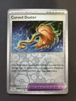 Cursed Duster - Reverse Holo - 161/182 - Paradox Rift - Trainer - Pokemon Tool - Image 1