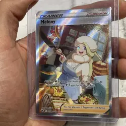 Pokemon Melony GG64/GG70 Crown Zenith Galarian Gallery Pokemon TCG NM/MT Card - Image 2