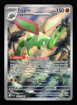 Flygon 101/094 Illustration Rare Phantasmal Flames Pokemon Card - Image 1