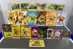 Pokemon Lot of Cards and Stickers Electabuzz #152 Electabuzz Only Lot of 21 - Image 2